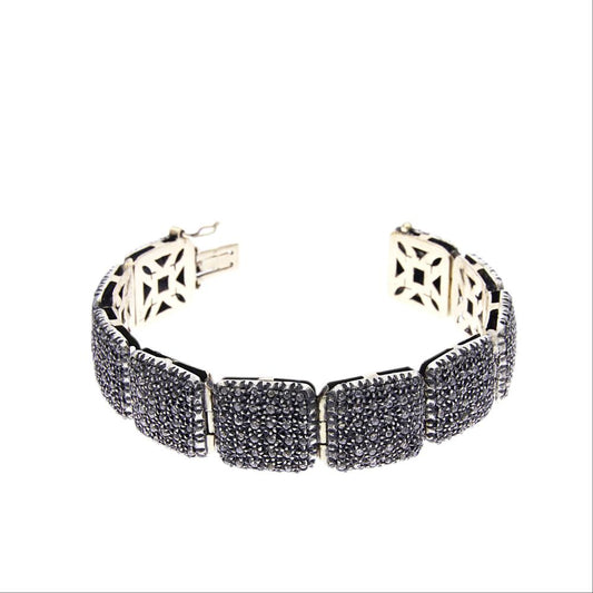 Bracciale in Oro 9kt con 360 Diamanti Coronè CT 13.07