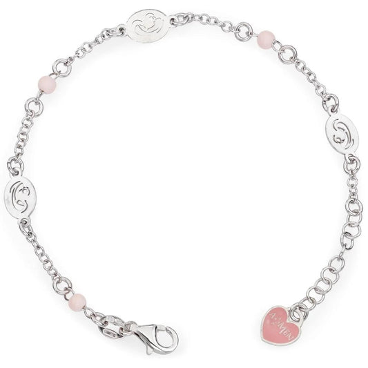 Bracciale Madonna Col Bambino Rosa ref.BRMR