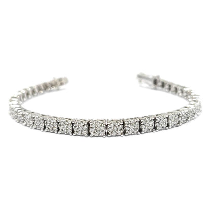 Bracciale Rosetta con Diamanti CT 2.70 VS SI F