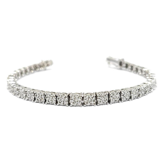 Bracciale Rosetta con Diamanti CT 2.70 VS SI F