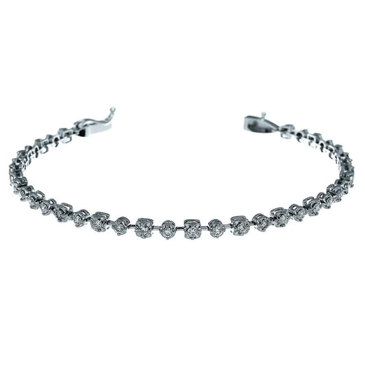 Bracciale Semirigido a Tennis con Diamanti CT 1.55