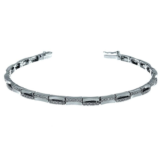 Bracciale Semirigido con Diamanti CT 0.48