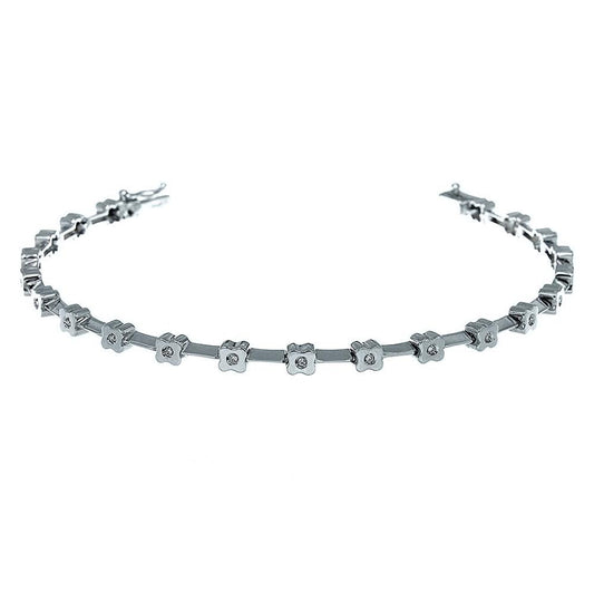 Bracciale Semirigido con Diamanti CT 0.54