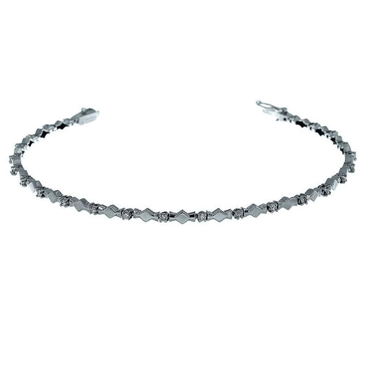 Bracciale Semirigido con Diamanti CT 0.41