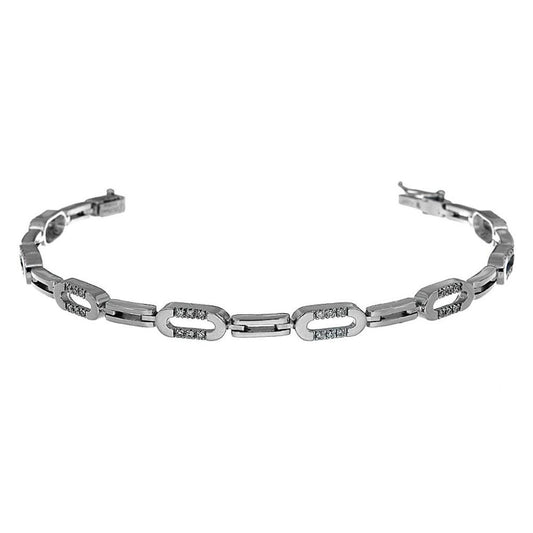 Bracciale Semirigido con 60 Diamanti CT 0.42