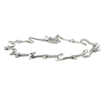Bracciale Semirigido con 81 Diamanti CT 0.78
