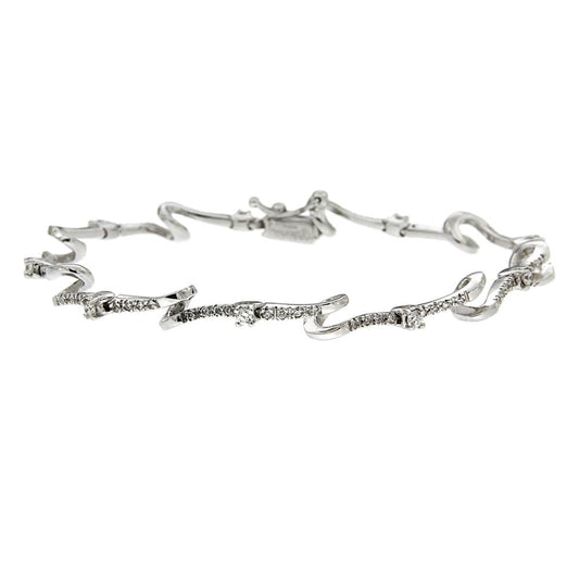 Bracciale Semirigido con 81 Diamanti CT 0.78