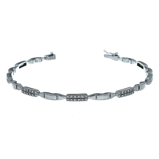 Bracciale Semirigido  con Diamanti CT 0.82