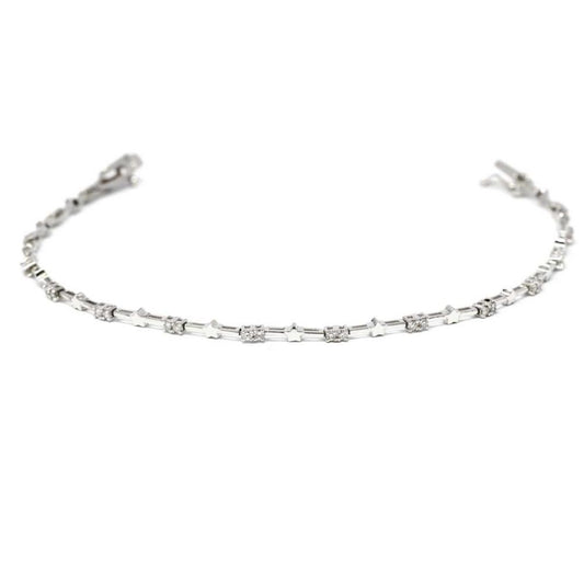 Bracciale Semirigido con Diamanti CT 0.32