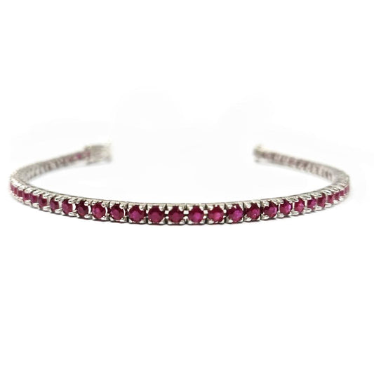 Bracciale Tennis con Rubini CT 4.36