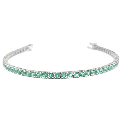 Bracciale Tennis con Smeraldi CT 4.00