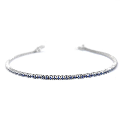 Bracciale Tennis con Zaffiri CT 0.90