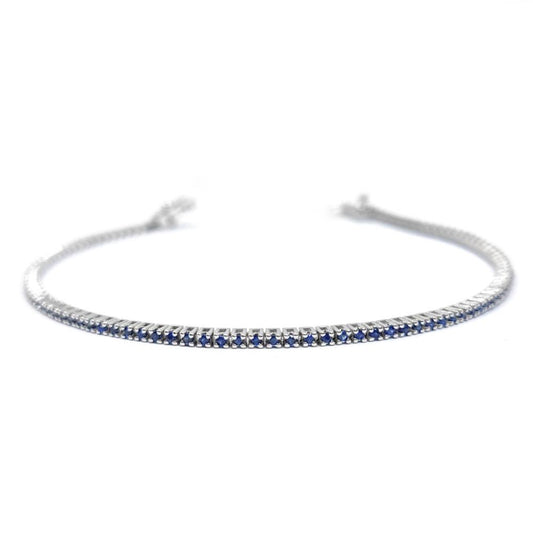 Bracciale Tennis con Zaffiri CT 0.90