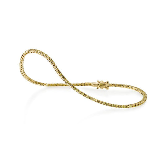 Bracciale Tennis Crieri CT 0.60 Yellow