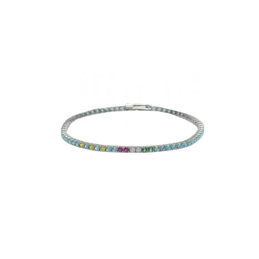 Bracciale Tennis Forza Azzurri Amen ref.BRTNNAB