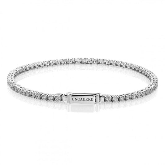 Bracciale Tennis in argento bianco con Zirconi Bianchi UNOAERRE 5769