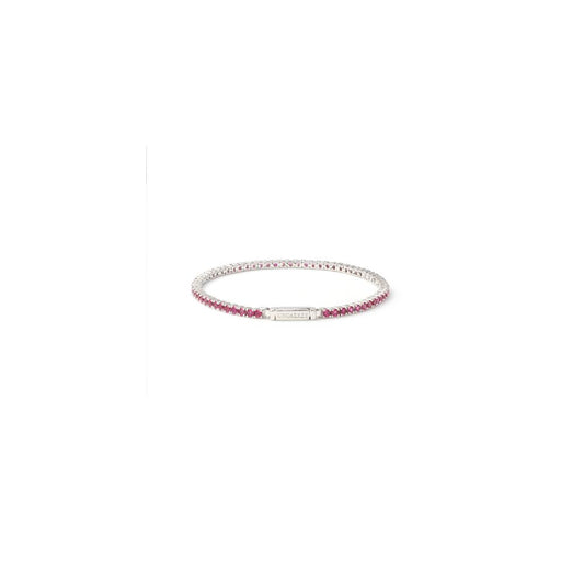 Bracciale Tennis in argento bianco UNOAERRE