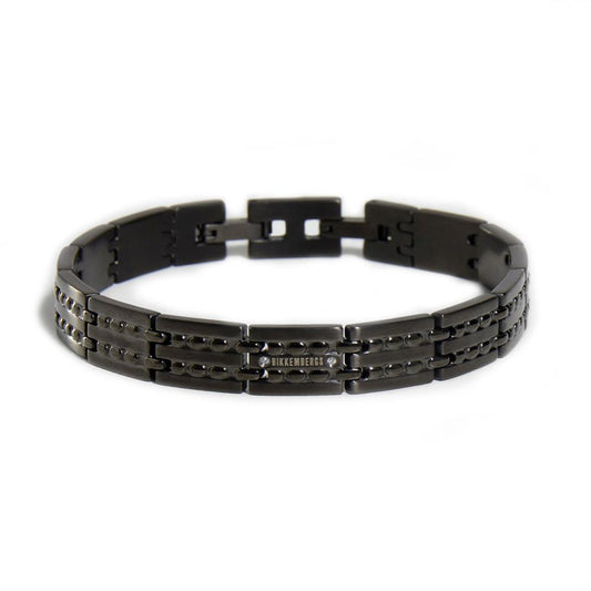 BRACCIALE UOMO INPUT CON DIAMANTI