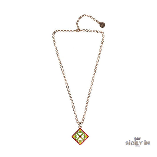 COLLANA IN METALLO ANALLERGICO CON 1 CHARM - CL114R