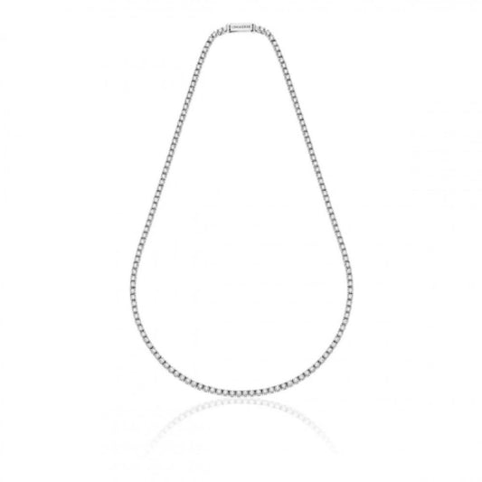 Collana tennis in argento 925 con zirconi bianchi. UNOAERRE 6037
