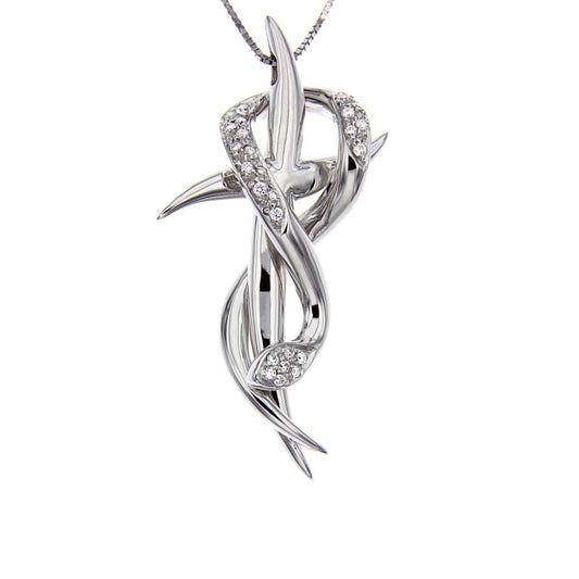 Croce Croce con Diamanti CT 0.18