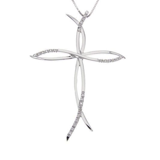 Croce con Diamanti CT 0.20