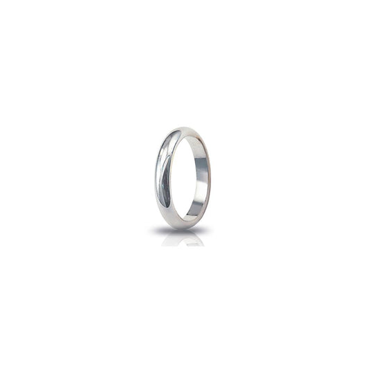 Fedina Classica in argento bianco Mm 3,50 UNOAERRE 5677