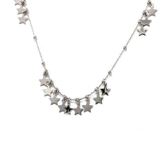 Girocollo in Argento 925 con Stelline