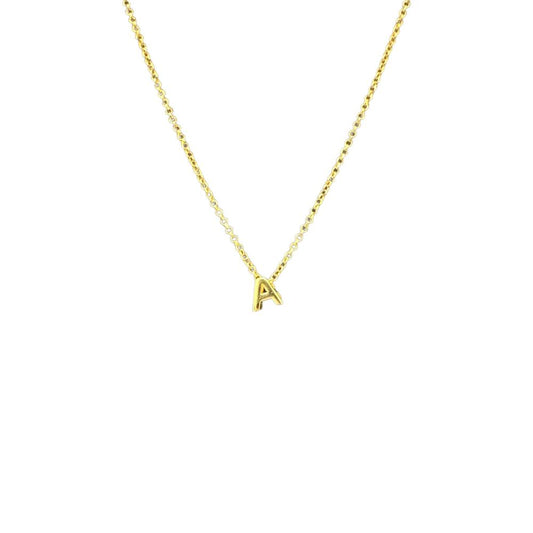 Lettere in argento 925 dorato