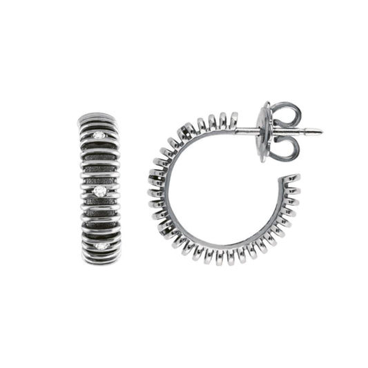 Orecchini a Cerchio con Diamanti Collezione My Light Salvini art. 20047402