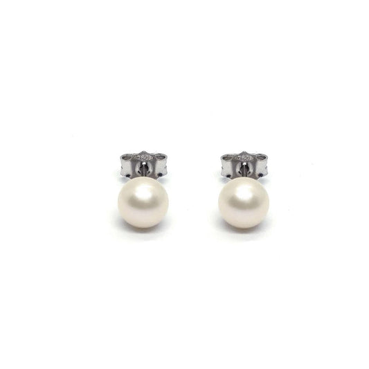 Orecchini con perla Freshwater 5/5.5 mm