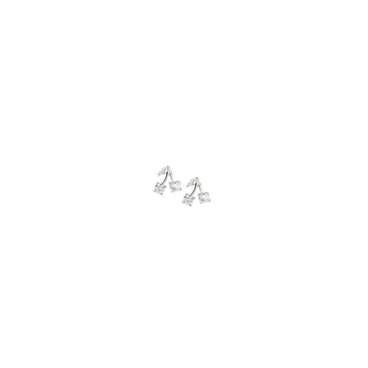 Orecchini Diamonds Ciliegia con Zirconi Ref.ECIBBZ3
