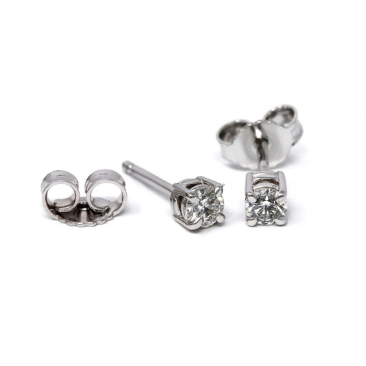 Orecchini Punto Luce  con Diamanti CT 0.22