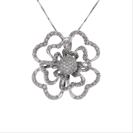 Pendente Fiore di Diamanti CT 1.21
