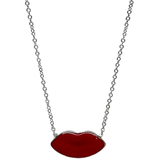 Pendente Labbra in Argento 925