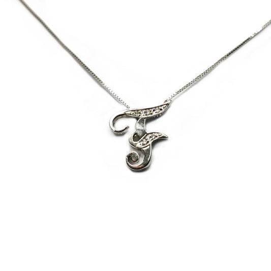 Pendente Lettera F CT 0.04