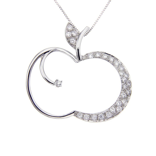 Pendente Mela con 27 Diamanti CT.0.48 VVS IF F