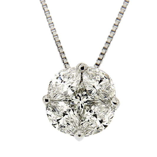 Pendente Punto luce con Diamanti CT 1.08