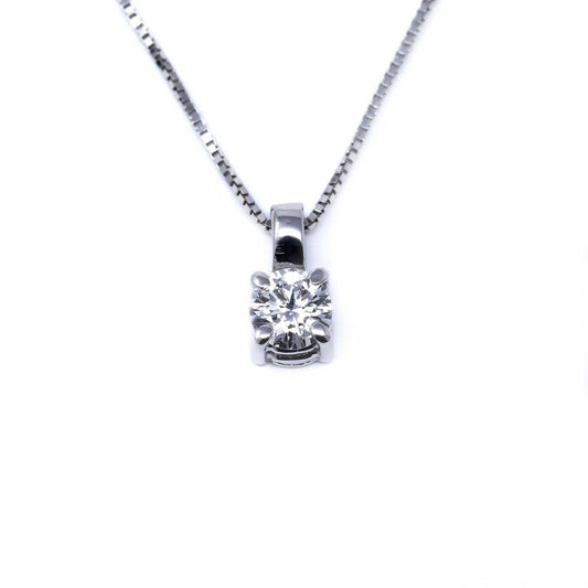 Pendente Punto Luce con Diamante CT 0.06