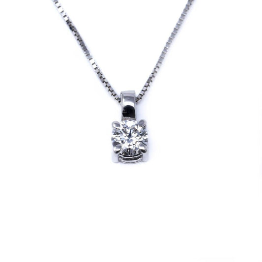 Pendente Punto Luce  con Diamante CT 0.41