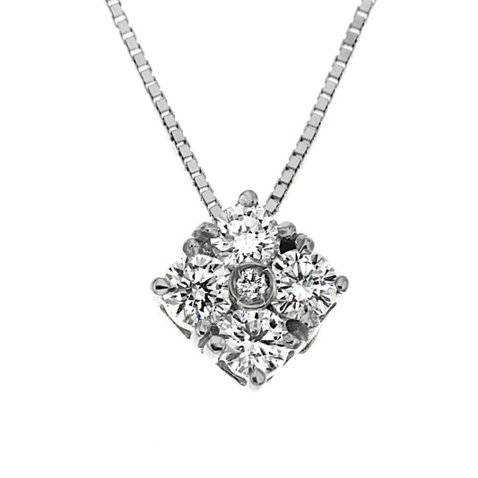 Pendente Rosetta con Diamanti CT 0.32