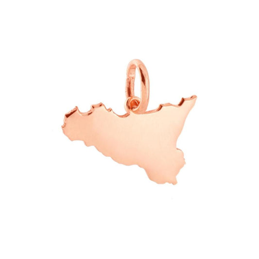Pendente Sicilia in Argento Rosato 925 cm 2.5