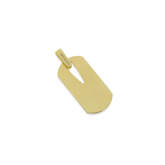 Pendente Unoaerre targa militare dorata ref.2538